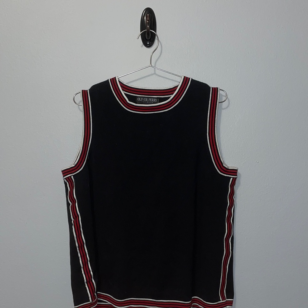 🎀Black knit vest